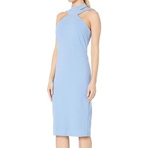 Bebe Baby Blue Bodycon dress size 6